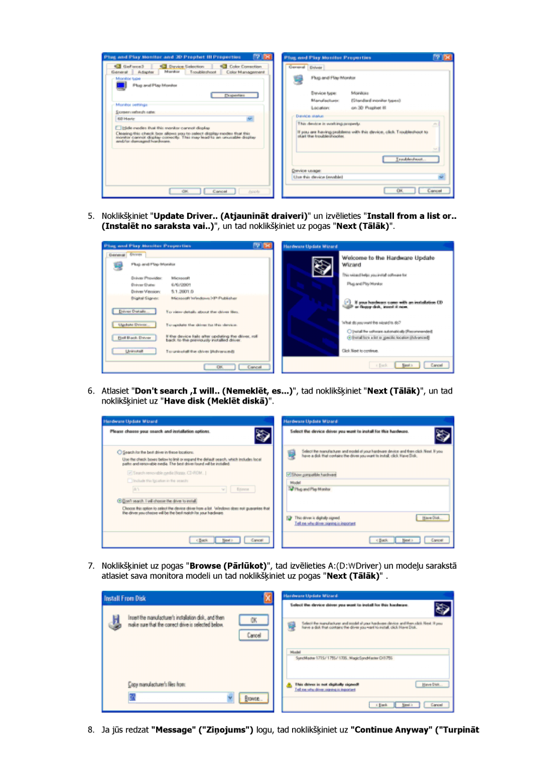 Samsung GS17CSSS/EDC, GS17VSSS/EDC, GS17VSSN/EDC manual 