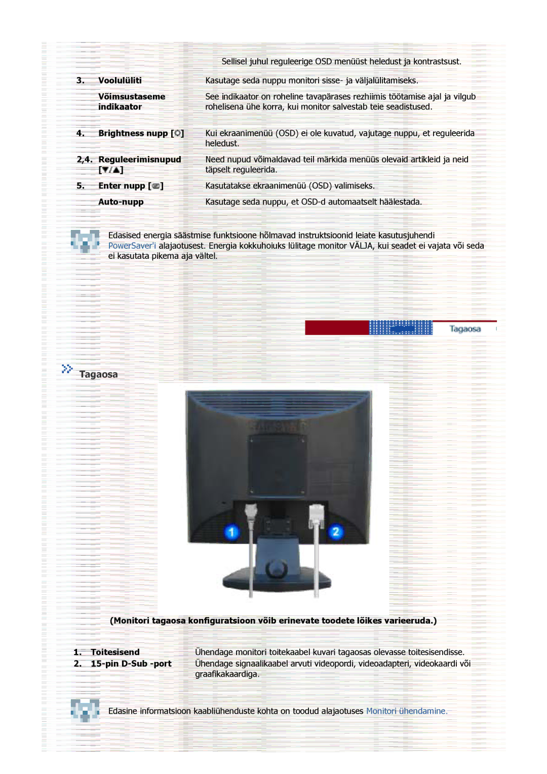 Samsung GS17VSSN/EDC, GS17VSSS/EDC, GS17CSSS/EDC manual Tagaosa 