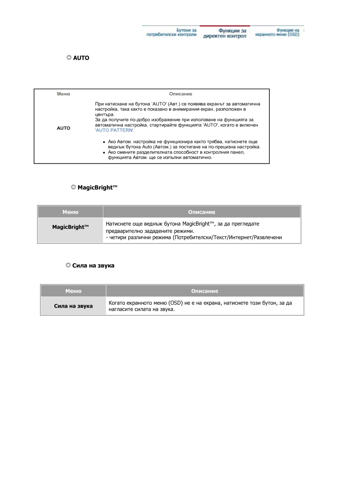 Samsung GS17VSSS/EDC manual Auto 