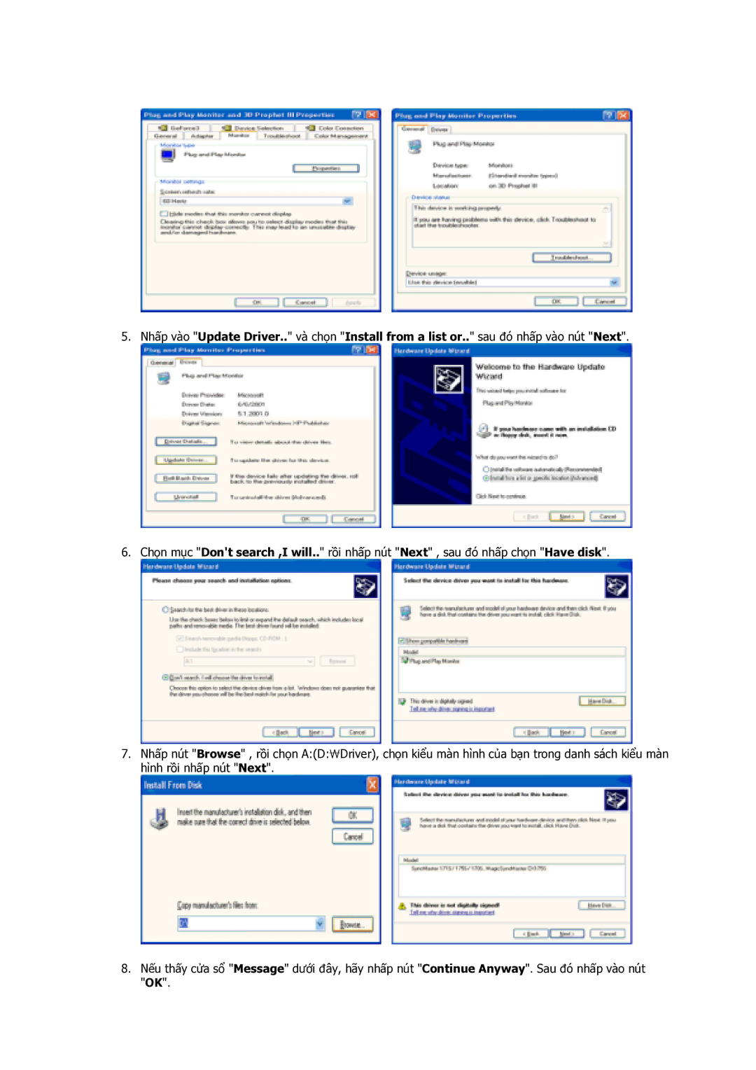 Samsung GS17VSSS/VNT manual 