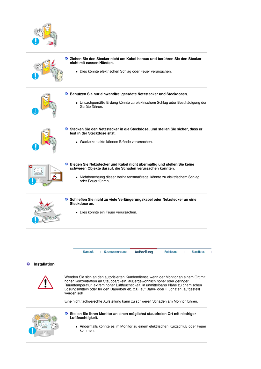 Samsung GS19ESSS/EDC manual Installation 