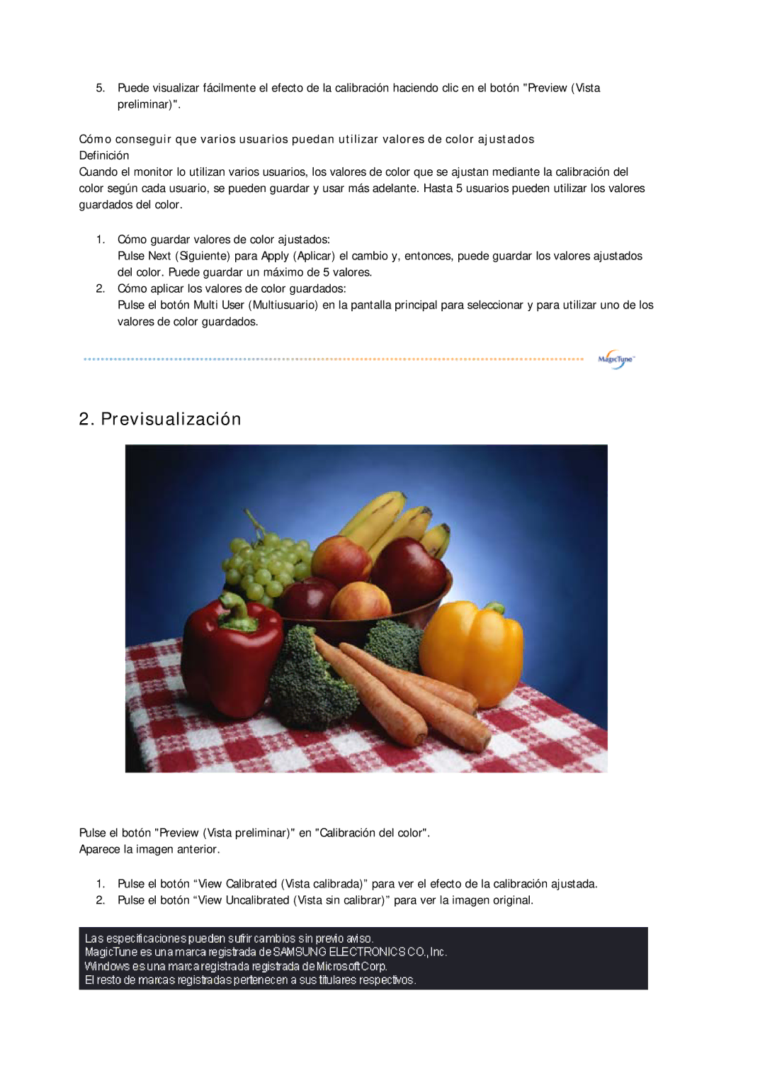 Samsung GS19ESSS/EDC manual Previsualización 