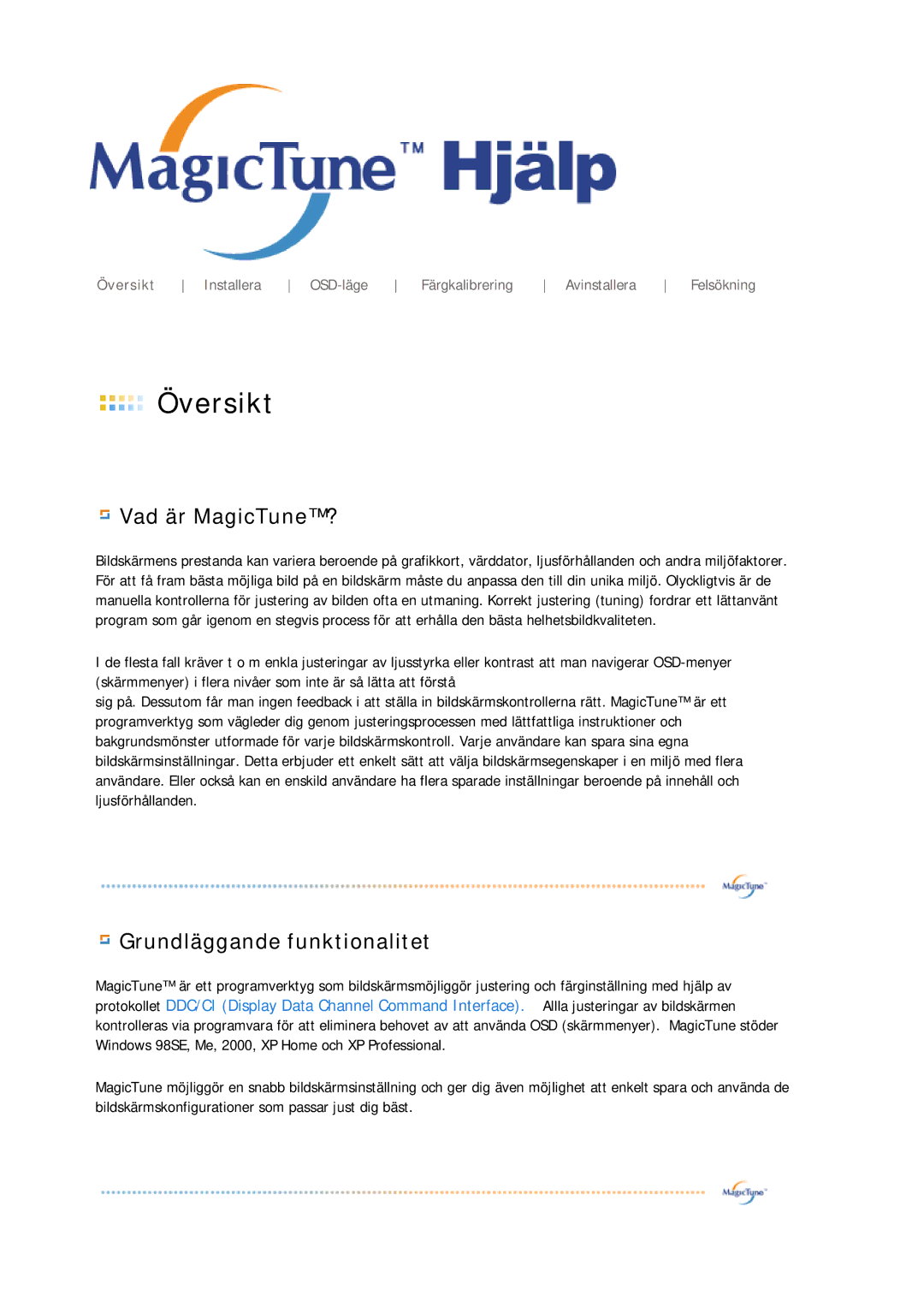 Samsung GS19ESSS/EDC manual Översikt 