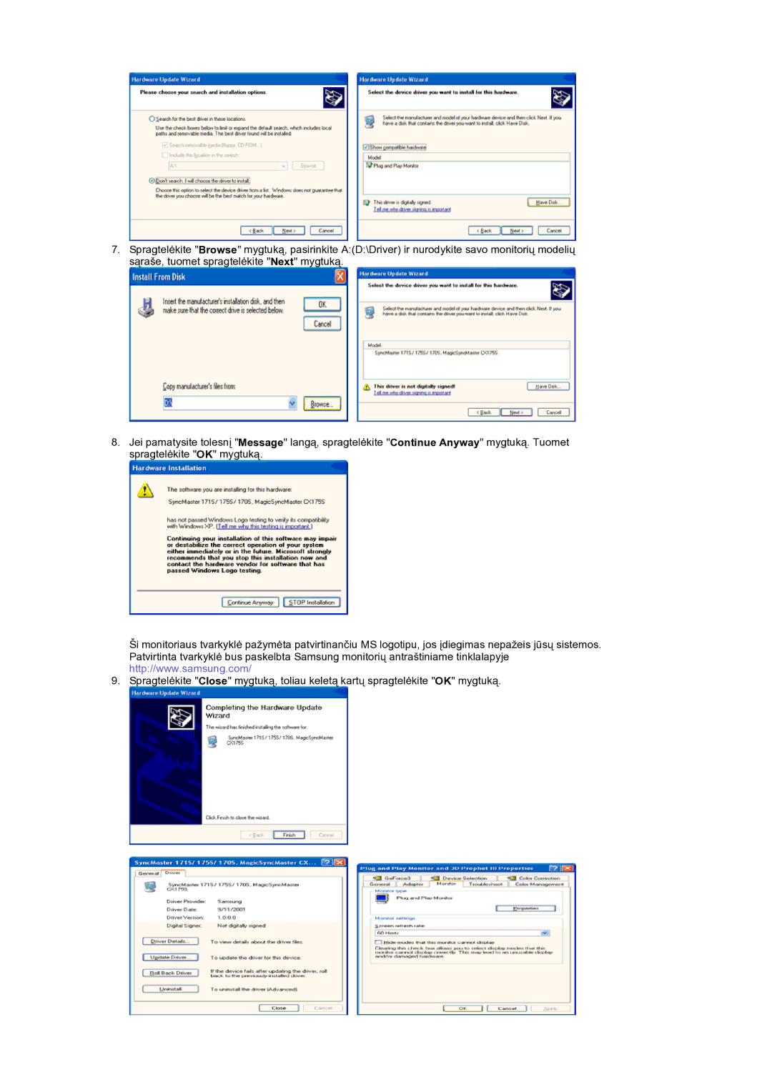 Samsung GS19ESSS/EDC manual 