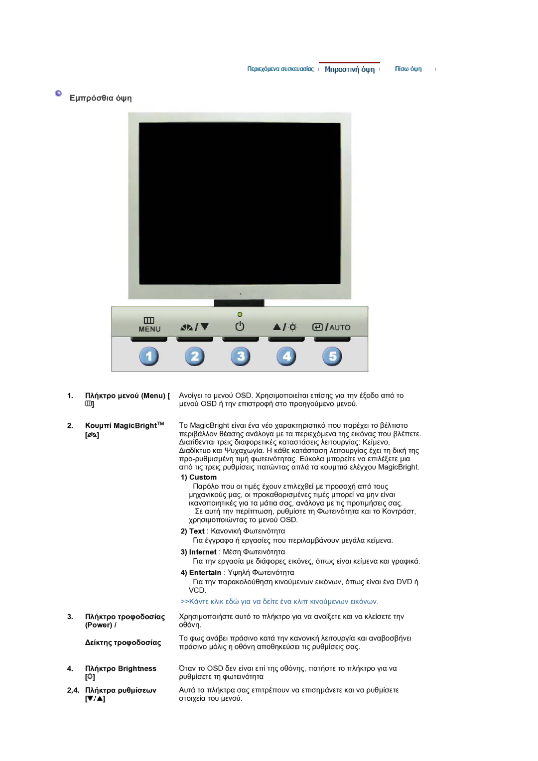 Samsung GS19ESSS/EDC manual ǼµʌȡȩıșȚĮ ȩȥȘ, Custom 