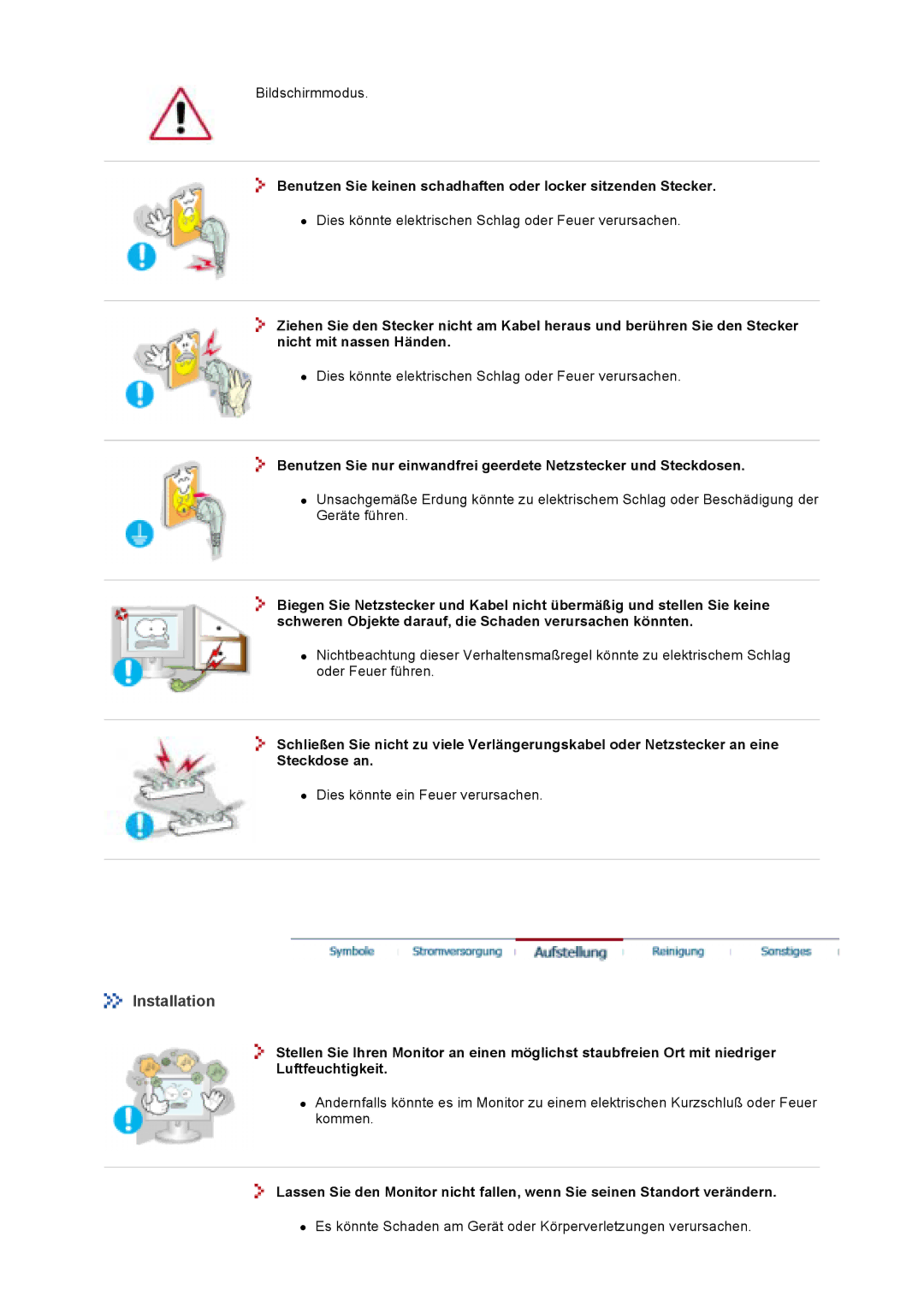 Samsung GS17VTSN/EDC, GS19VTSN/EDC, GS19VTSS/EDC, GS17VTSS/EDC manual Installation 