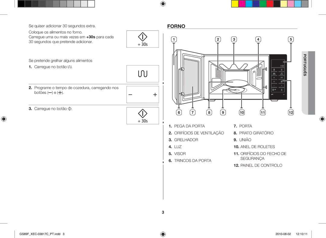 Samsung GS89F-S/XEC manual Forno 