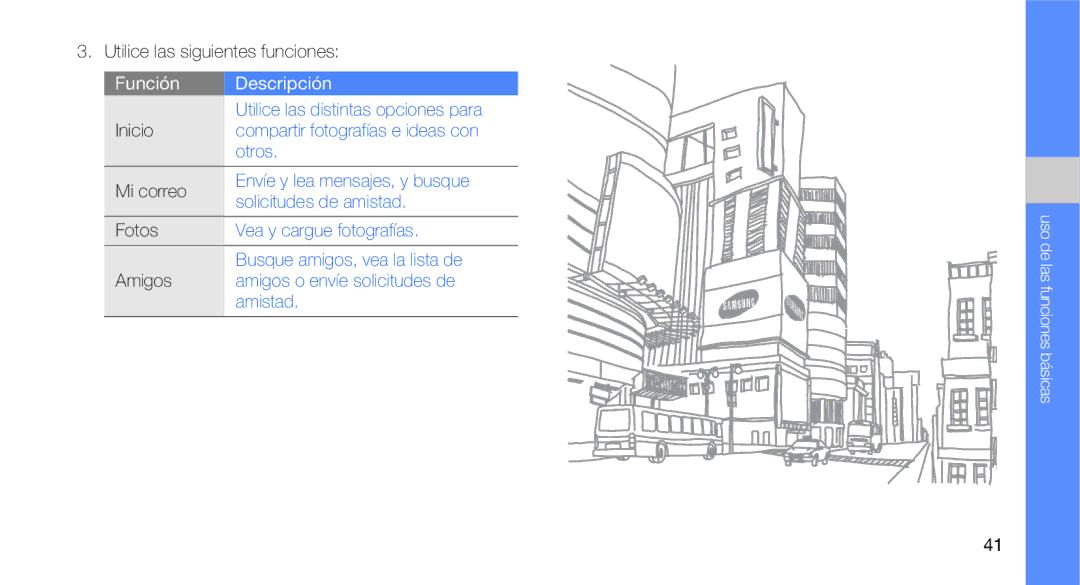 Samsung GT-B3410TAWTEE, GT-B3410TIWFOP, GT-B3410TIWTEE, GT-B3410TAWFOP manual Mi correo, Fotos 