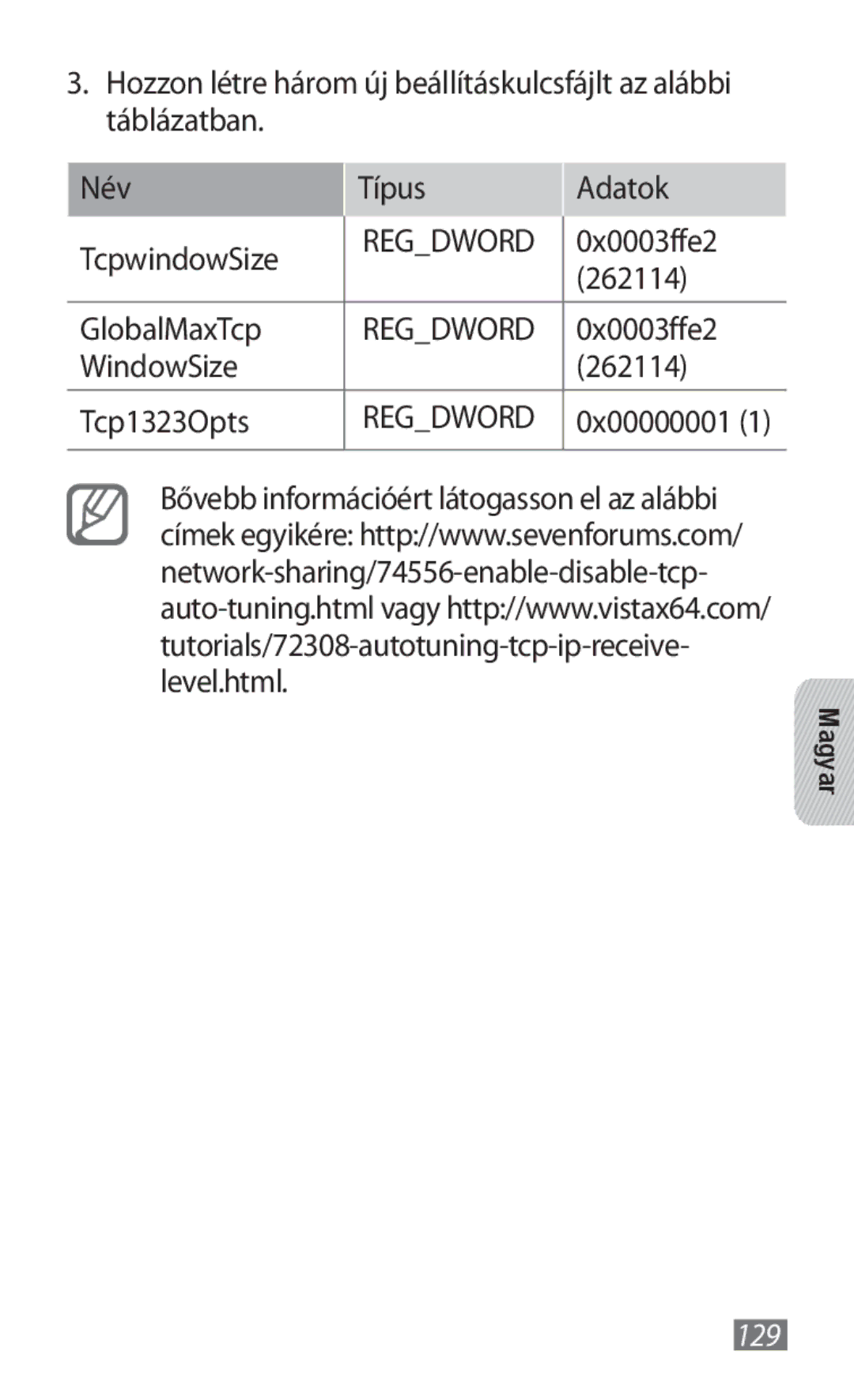 Samsung GT-B3800FKTVD2 manual 0x0003ffe2, 129 