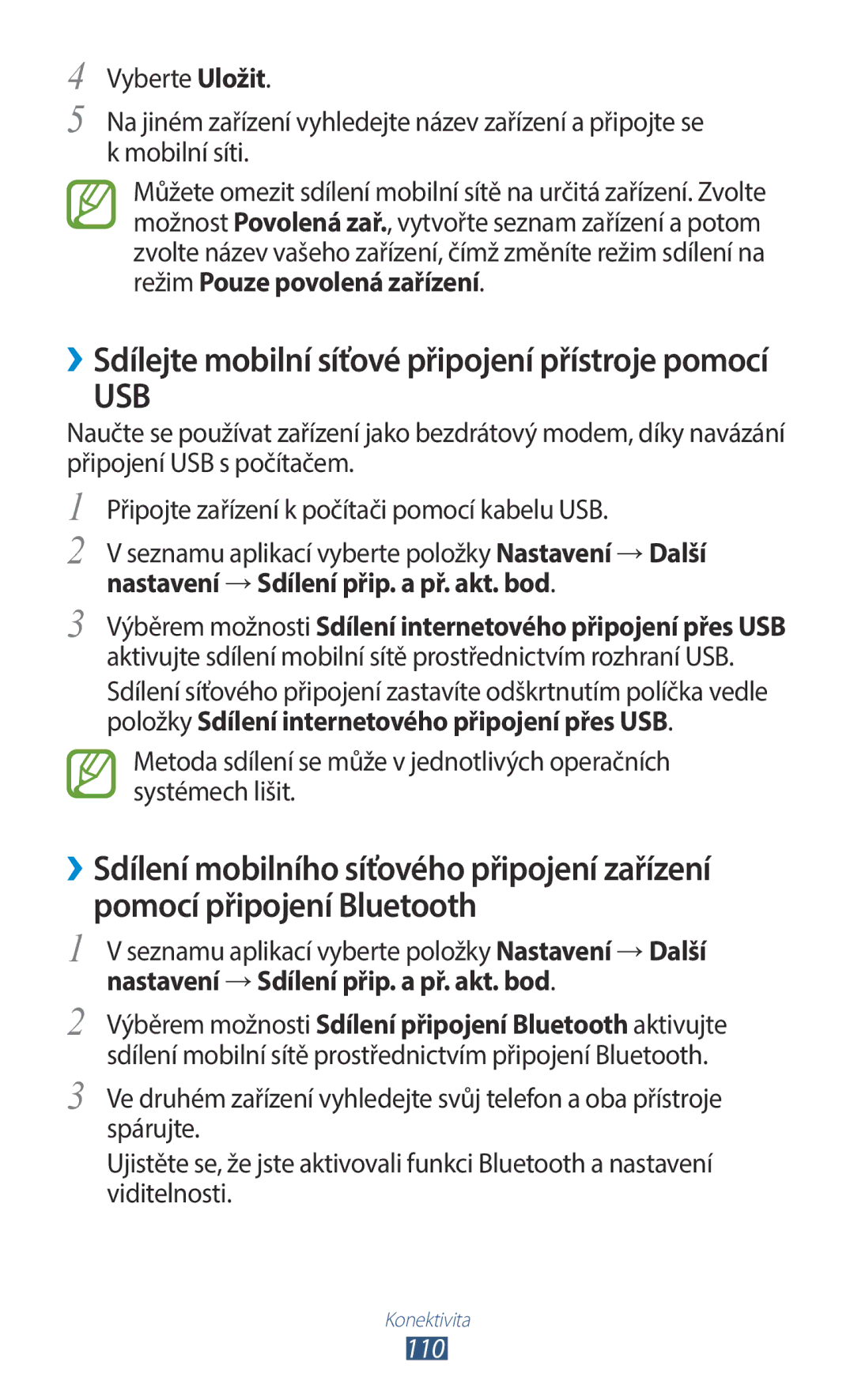 Samsung GT-B5330ZKAPLS, GT-B5330ZIATMZ, GT-B5330ZWAXEO, GT-B5330ZKATMS, GT-B5330ZWATMZ, GT-B5330ZWAETL, GT-B5330ZKAORX Usb, 110 