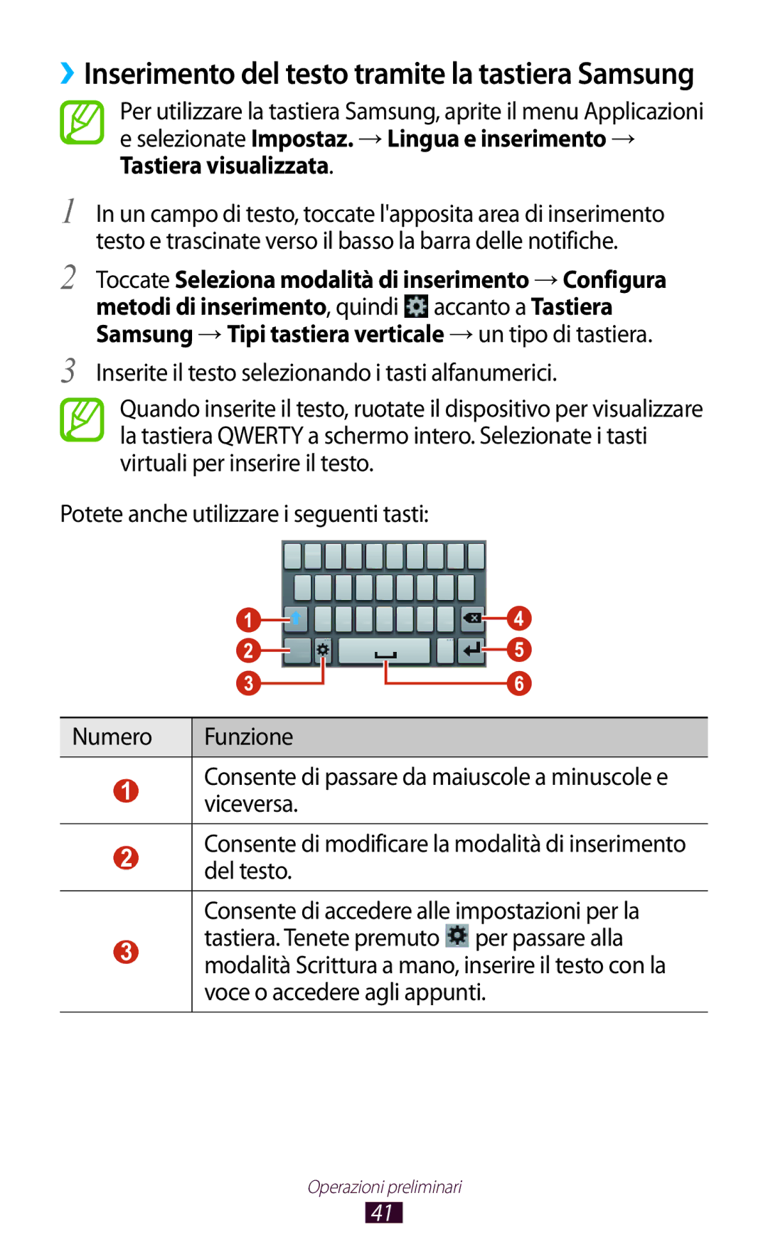 Samsung GT-B5330ZWAOMN, GT-B5330ZWAITV, GT-B5330ZKATIM, GT-B5330ZKAOMN ››Inserimento del testo tramite la tastiera Samsung 