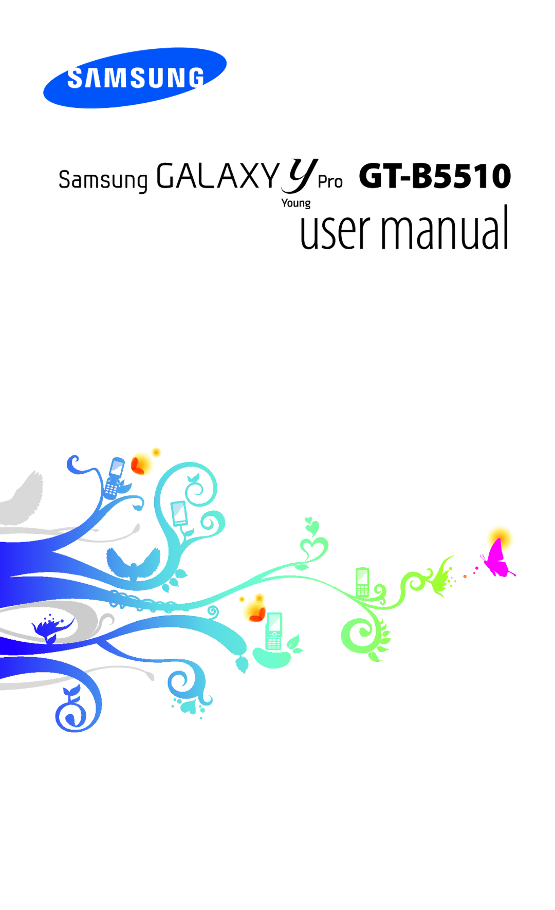 Samsung GT-B5510 user manual 