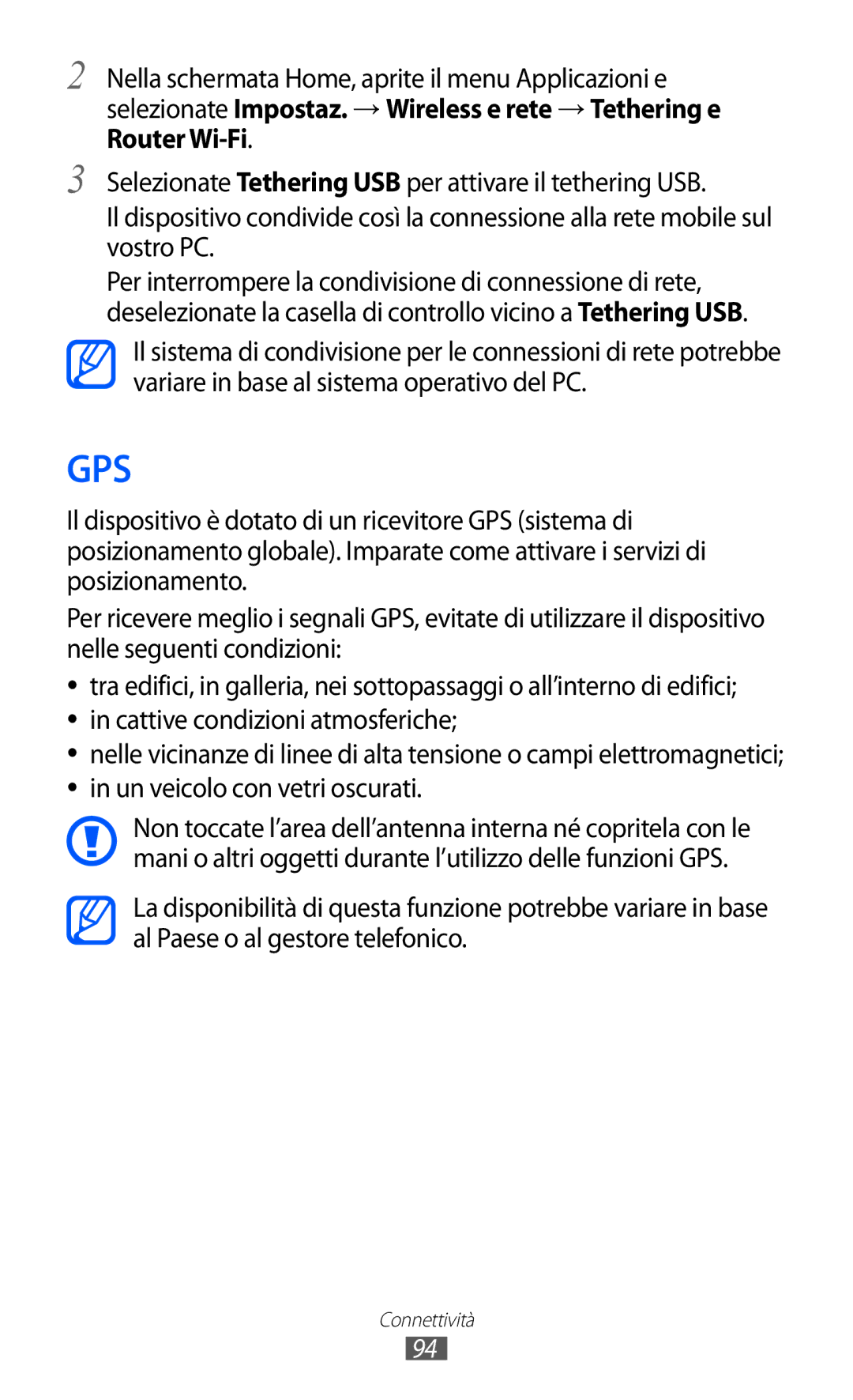 Samsung GT-B5510CAAWIN, GT-B5510CAAHUI, GT-B5510WSAWIN, GT-B5510CAATIM, GT-B5510CAAITV, GT-B5510WSATIM, GT-B5510WSAITV manual Gps 