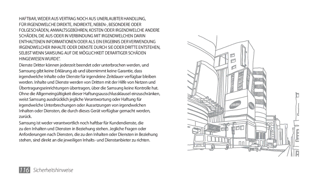 Samsung GT-B7350XKAVD2, GT-B7350XKADBT manual Sicherheitshinweise 