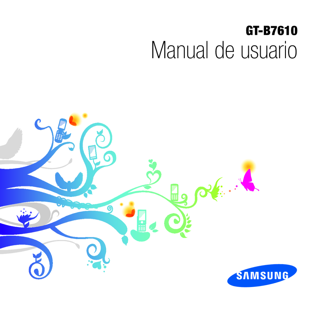 Samsung GT-B7610OKJATL, GT-B7610OKAATL manual Manual de usuario 