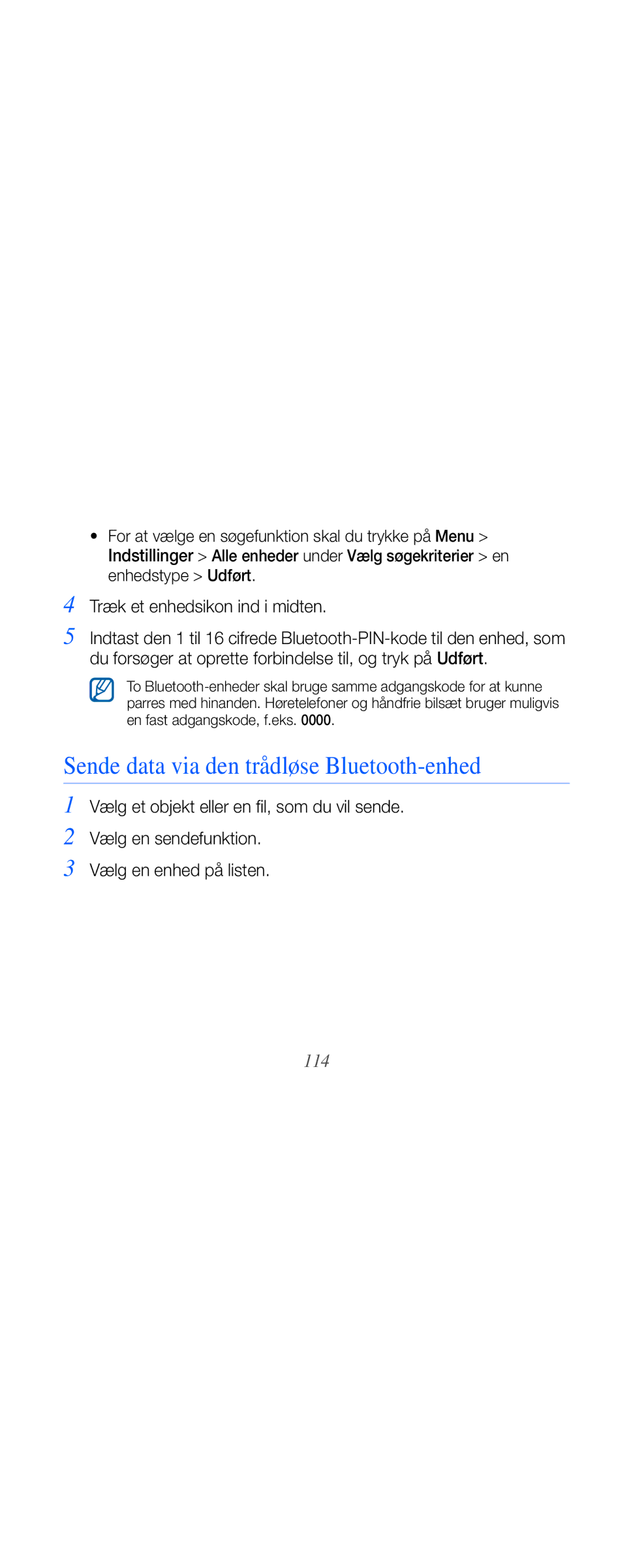 Samsung GT-B7610OKAXEE, GT-B7610OKMXEE manual 114 