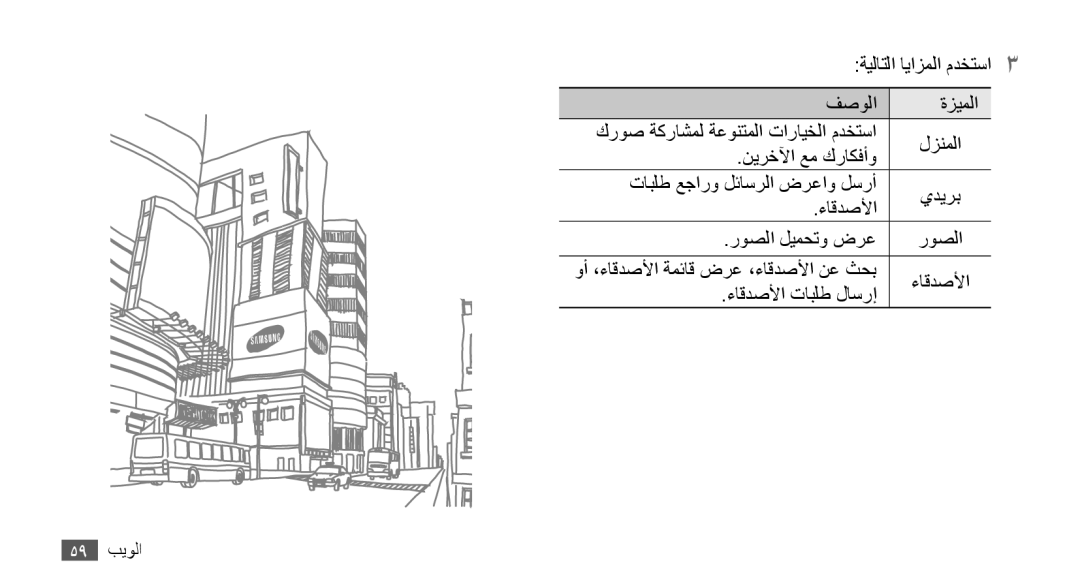 Samsung GT-B7722QKAAFR, GT-B7722QKATMC, GT-B7722QKAABS manual وأ ،ءاقدصلأا ةمئاق ضرع ،ءاقدصلأا نع ثحب ءاقدصلأا تابلط لاسرإ 