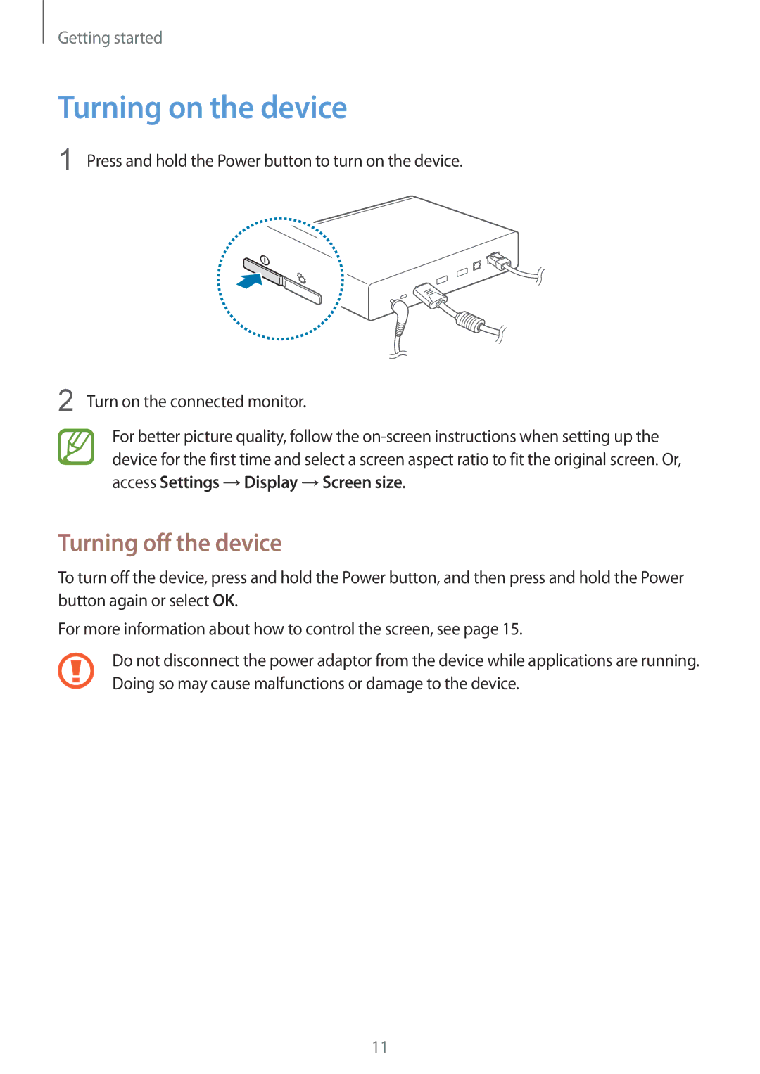 Samsung GT-B9150ZKADBT, GT-B9150ZKAXEF, GT-B9150ZKAITV, GT-B9150ZKAPHE manual Turning on the device, Turning off the device 