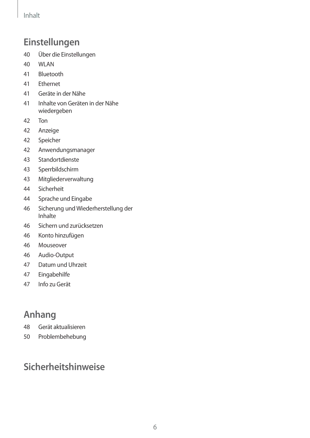 Samsung GT-B9150ZKADBT manual Anhang 