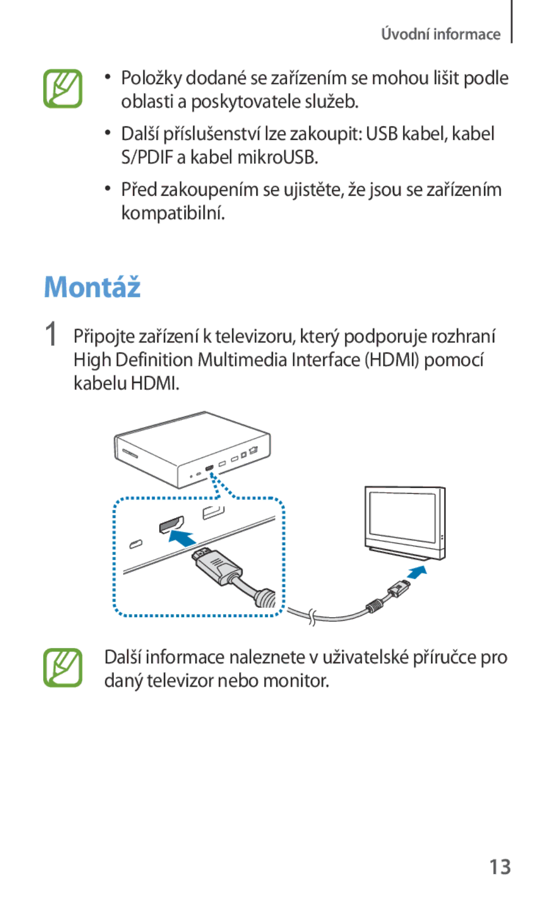 Samsung GT-B9150ZKAETL manual Montáž 