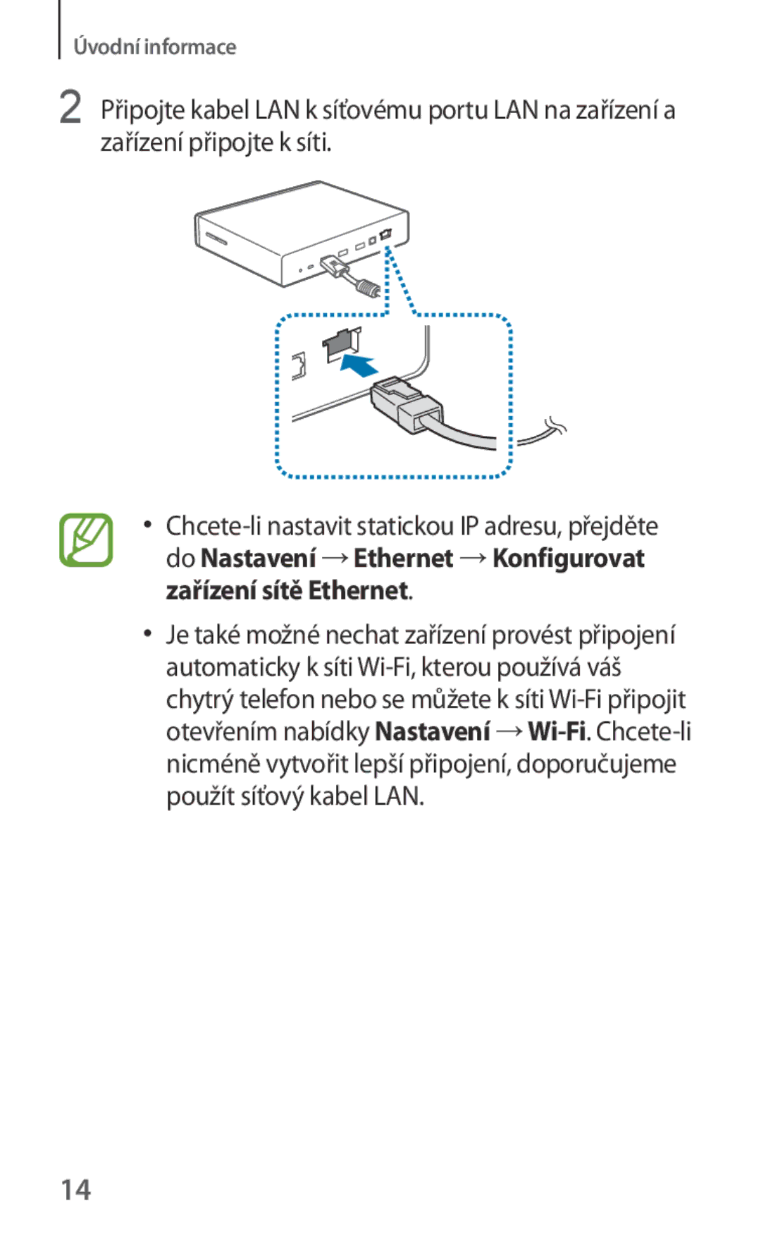 Samsung GT-B9150ZKAETL manual Úvodní informace 