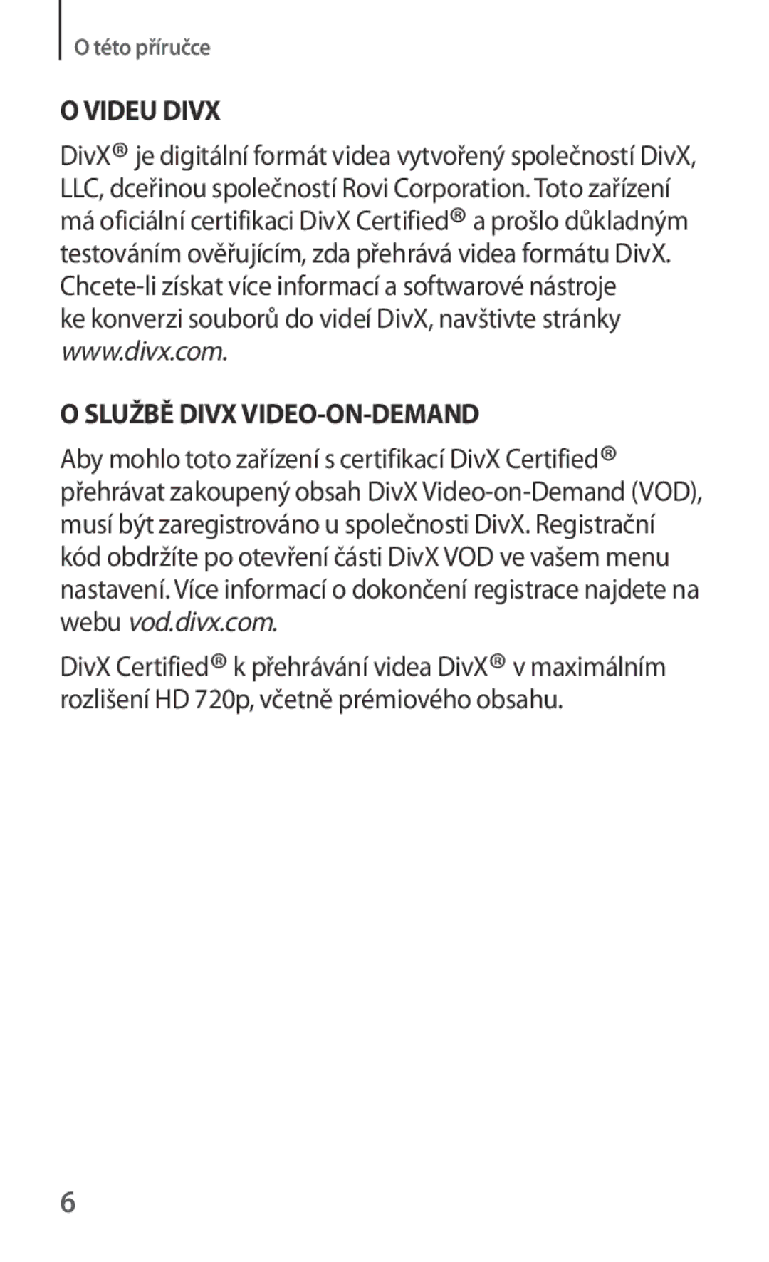 Samsung GT-B9150ZKAETL manual Videu Divx 