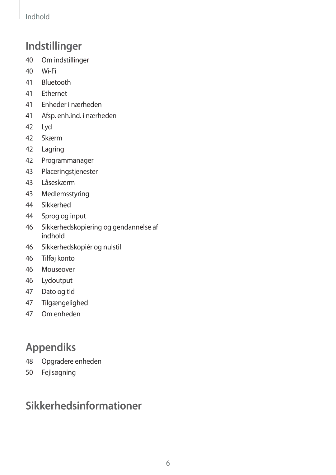 Samsung GT-B9150ZKANEE manual Appendiks 