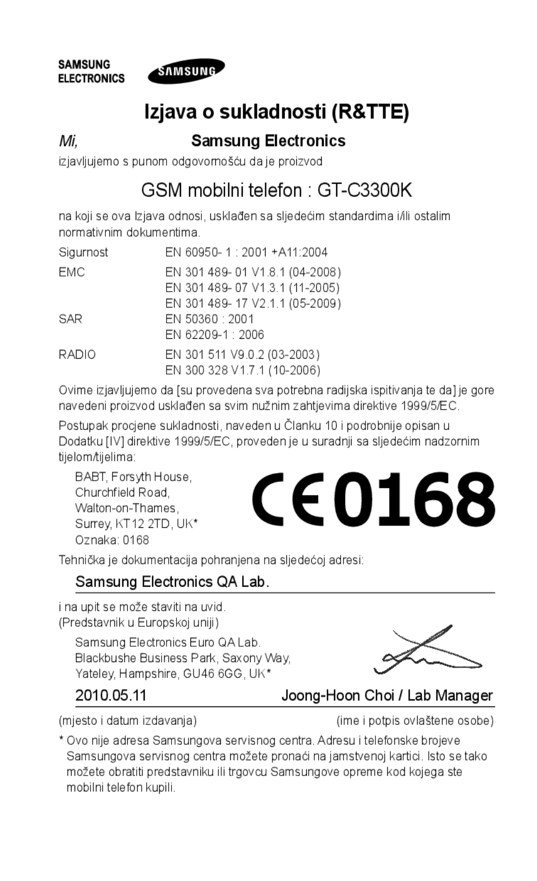 Samsung GT-C3300SIKVIP, GT-C3300CWKVIP, GT-C3300DKKIRD, GT-C3300CWKTWO, GT-C3300DKKTWO GSM mobilni telefon GT-C3300K, Radio 