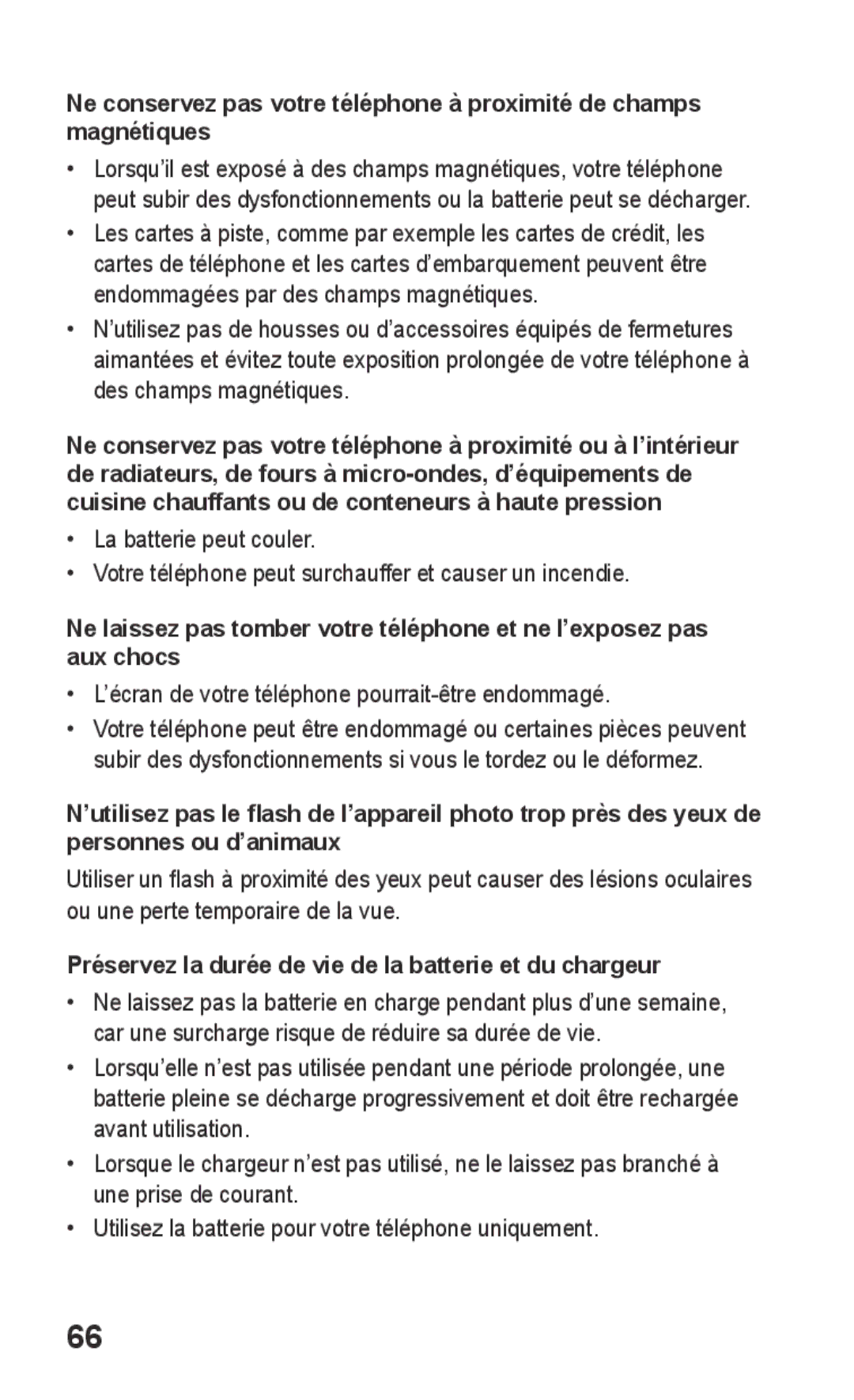 Samsung GT-C3300DKIBGL, GT-C3300SIIGBL, GT-C3300SIIVVT, GT-C3300DKIVVT ’écran de votre téléphone pourrait-être endommagé 