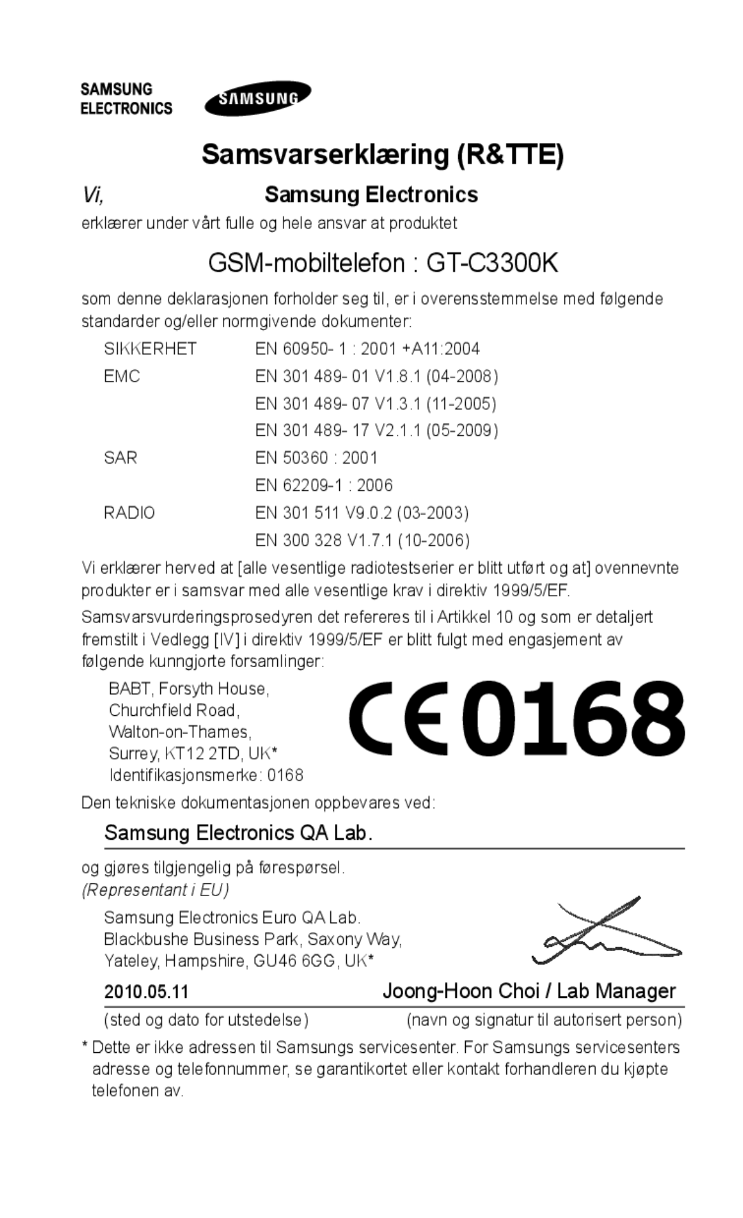 Samsung GT-C3300CWKNEE, GT-C3300SIKNEE, GT-C3300DKKNEE, GT-C3300SIKXEE, GT-C3300ENKNEE manual GSM-mobiltelefon GT-C3300K, Radio 