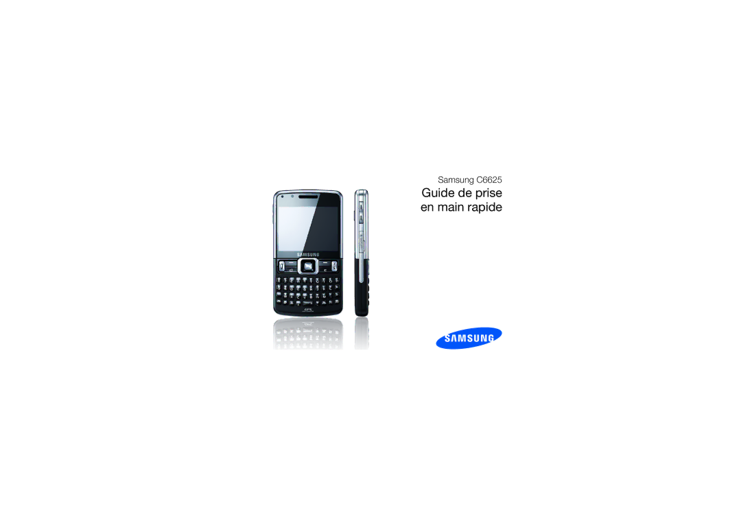 Samsung GT-C6625NBAORC, GT-C6625EKABOG, GT-C6625EKASFR, GT-C6625EKAXEF, GT-C6625EKAFTM manual Samsung C6625 