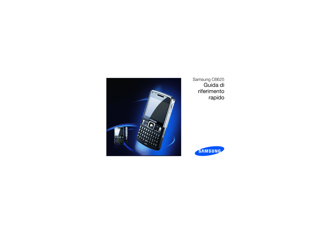 Samsung GT-C6625EKAOMN, GT-C6625EKAWIN, GT-C6625NBAOMN manual Guida di riferimento rapido 