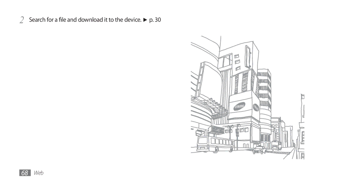 Samsung GT-I5500M manual Search for a file and download it to the device. p 