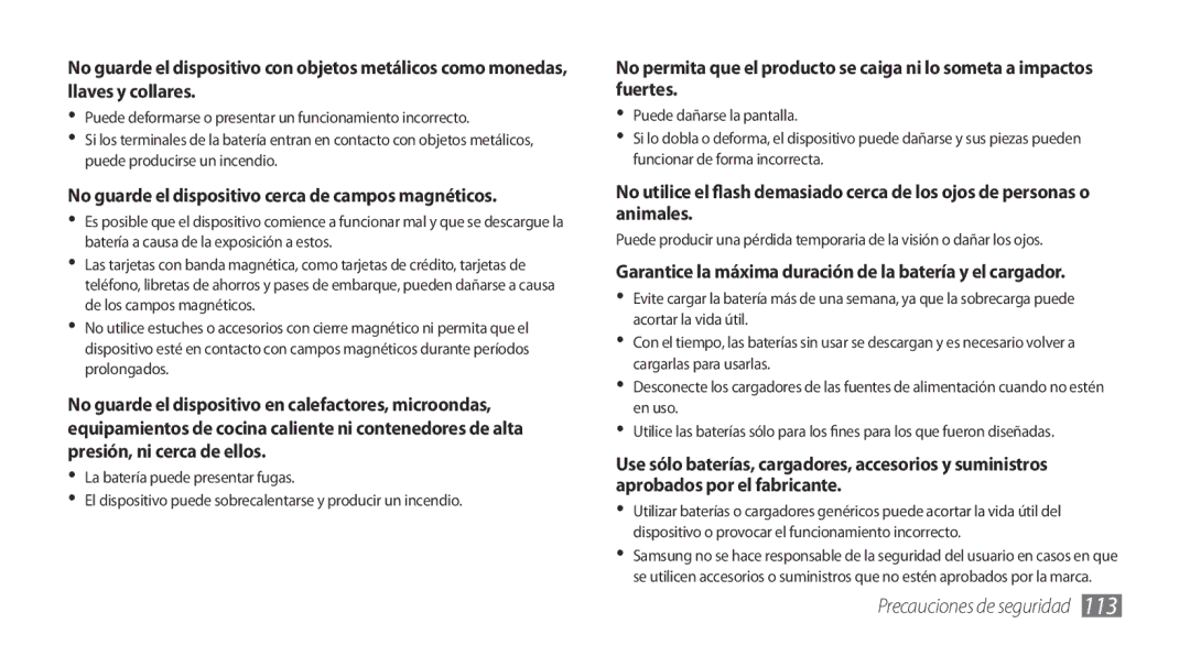 Samsung GT-I5500CWAFOP, GT-I5500YKAFOP manual No guarde el dispositivo cerca de campos magnéticos 