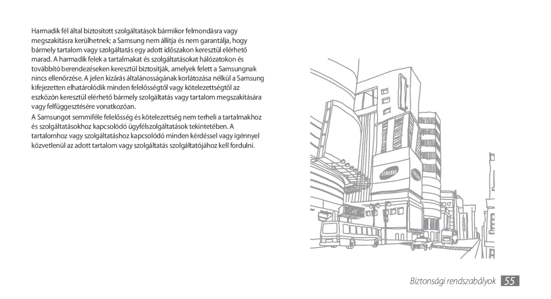 Samsung GT-I5510XKADBT, GT-I5510XKAOMN, GT-I5510XKAXEO, GT-I5510XKAPAN, GT-I5510XKAVDH manual Biztonsági rendszabályok 