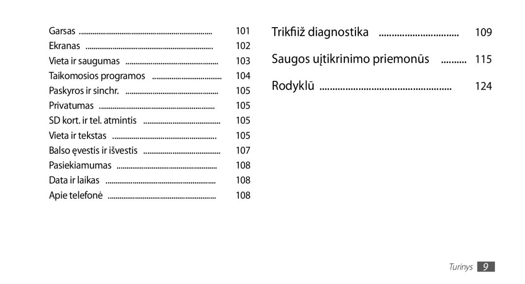 Samsung GT-I5510XKASEB manual 109 