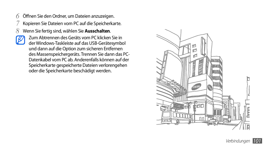 Samsung GT-I5800DKADBT, GT-I5800DKADTM, GT-I5800DKAATO, GT-I5800DKAXEG manual Verbindungen 