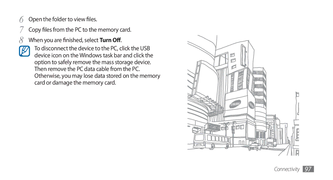 Samsung GT-I5800DKADBT, GT-I5800DKADTM, GT-I5800DKAATO, GT-I5800DKAXEG manual Connectivity 