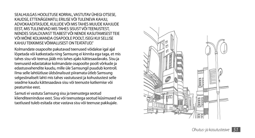 Samsung GT-I5800CWASEB, GT-I5800DKASEB manual Ohutus- ja kasutusteave 