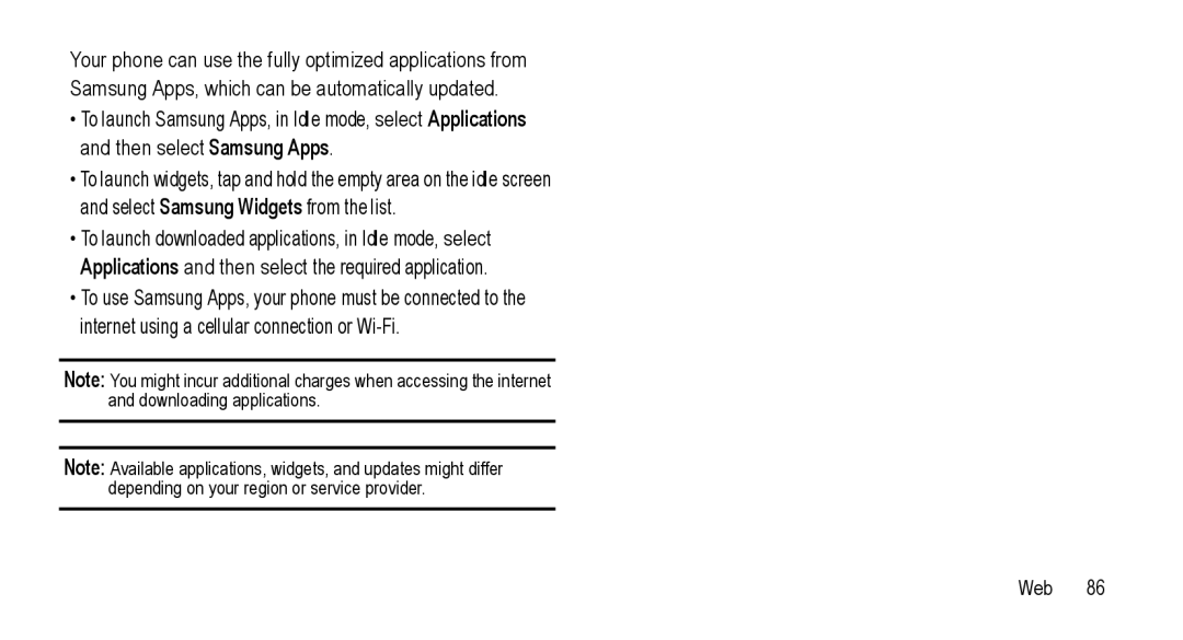 Samsung GT-I5800L Series user manual 