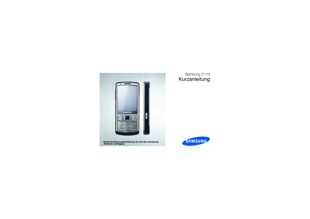 Samsung GT-I7110OAADTM, GT-I7110HKNDBT, GT-I7110HKCDBT, GT-I7110OAFDBT, GT-I7110OANDTM, GT-I7110HKADBT manual Samsung 