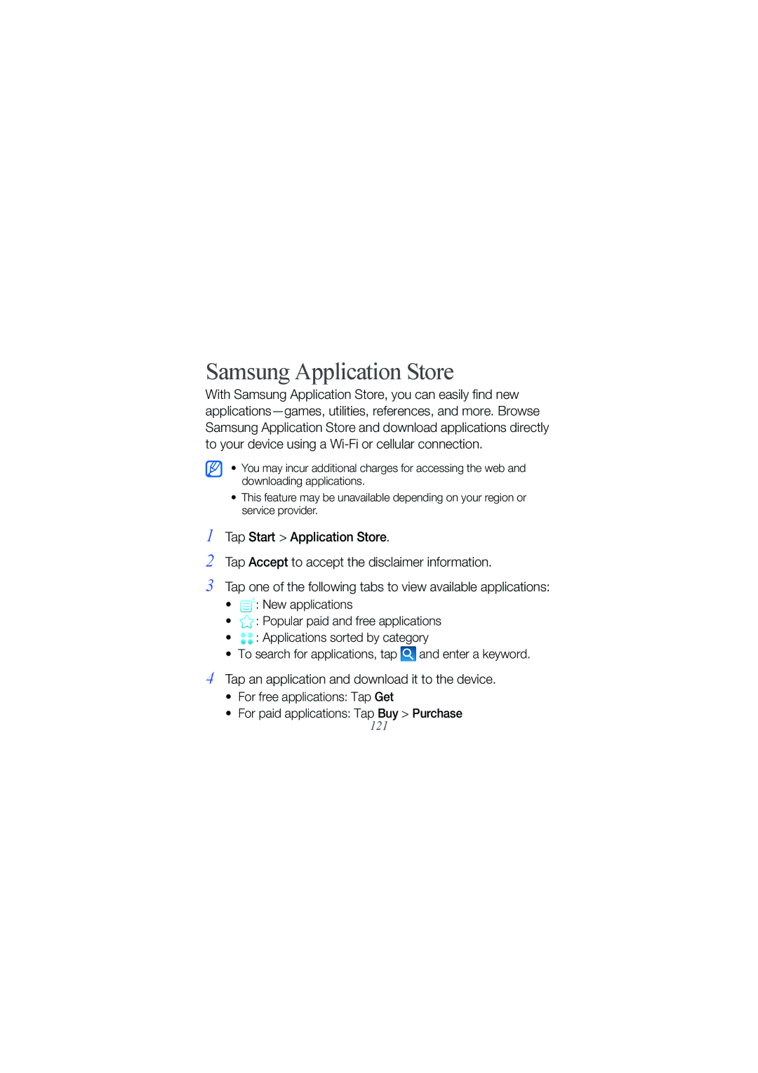 Samsung GT I8000 user manual 