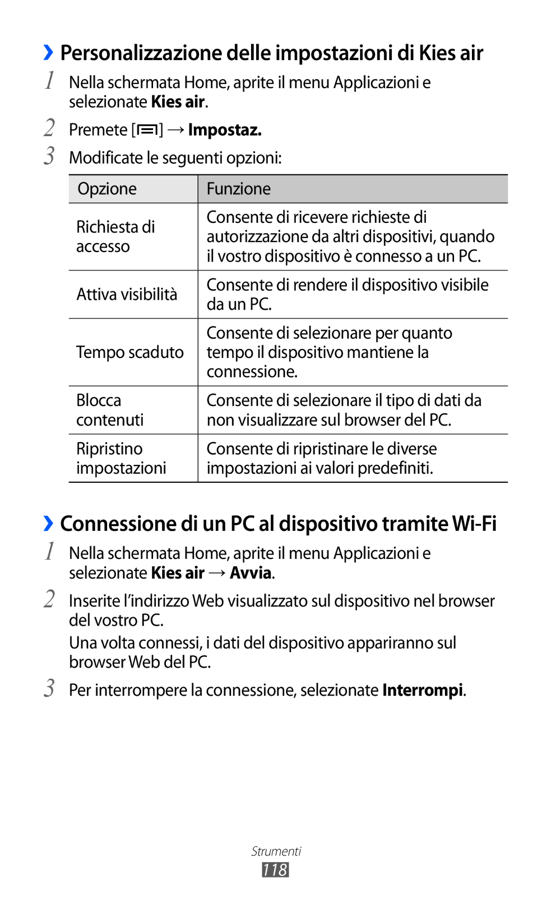 Samsung GT-I8150EWAITV, GT-I8150FKAITV manual 118 