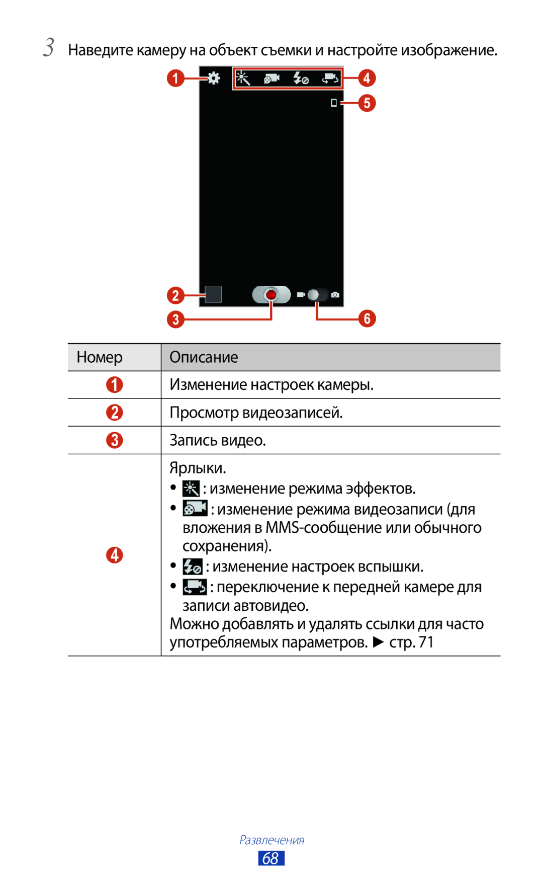 Samsung GT-I8160ZWZSEB, GT-I8160OKASEB, GT-I8160ZWASEB, GT-I8160ZWZSER, GT-I8160OKASER, GT-I8160ZWASER manual Развлечения 