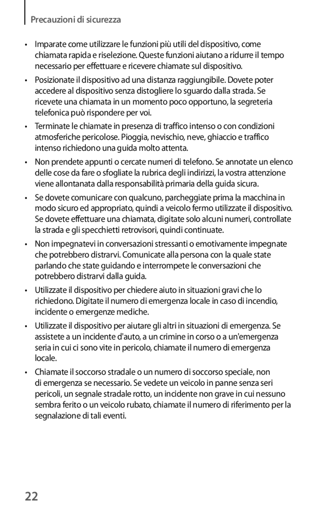 Samsung GT-I8190RWAWIN, GT-I8190MBADBT, GT-I8190MBAITV, GT-I8190MBAHUI, GT-I8190RWATUR manual Precauzioni di sicurezza 