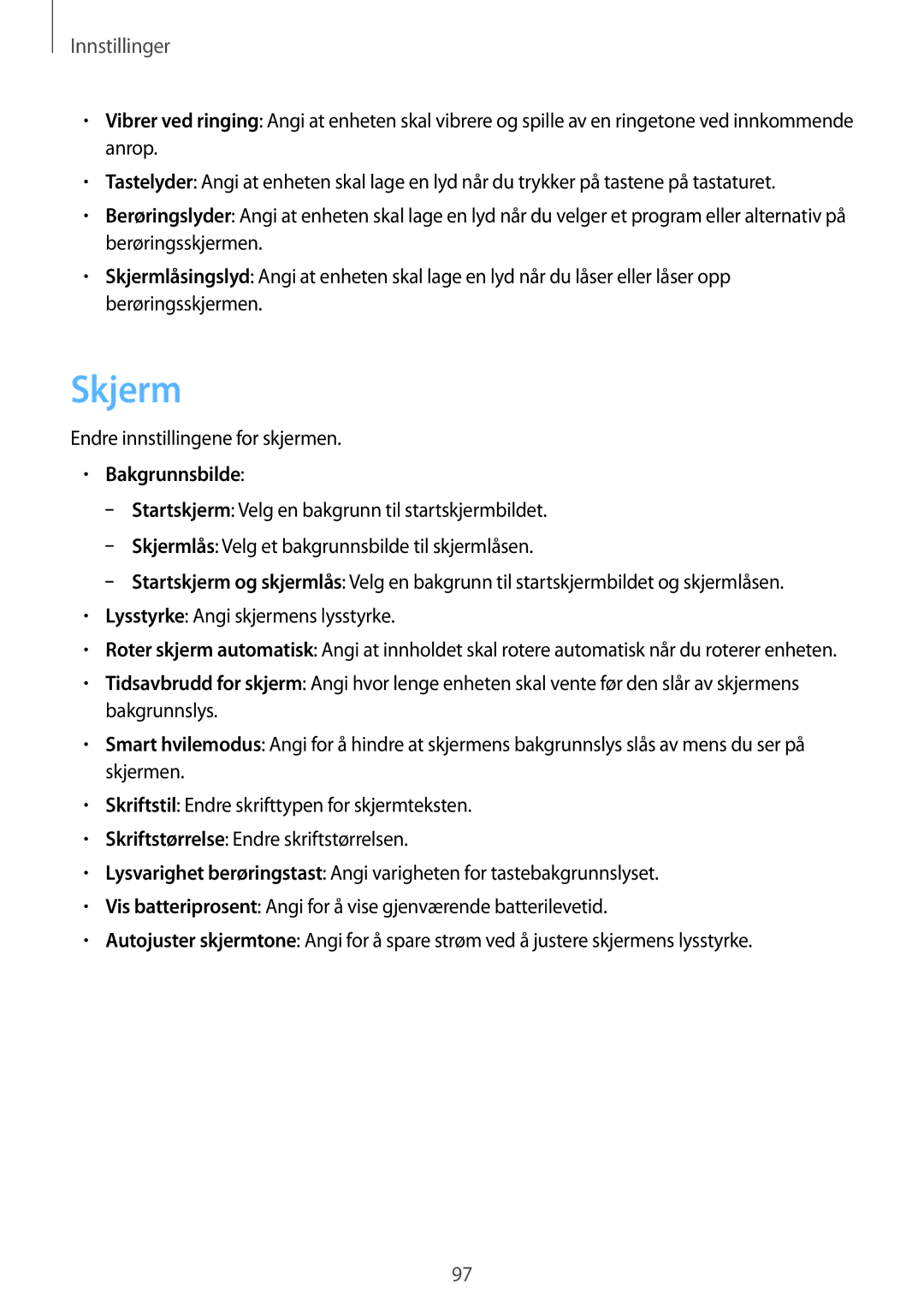 Samsung GT-I8190GRNNEE, GT-I8190MBANEE, GT-I8190MBNNEE, GT-I8190OKNNEE, GT-I8190ZNNNEE, GT-I8190RWANEE Skjerm, Bakgrunnsbilde 