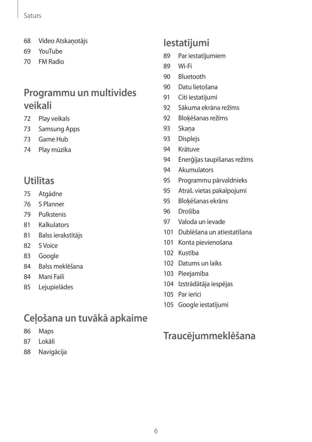 Samsung GT-I8260MBASEB, GT-I8260CWASEB manual Programmu un multivides veikali 