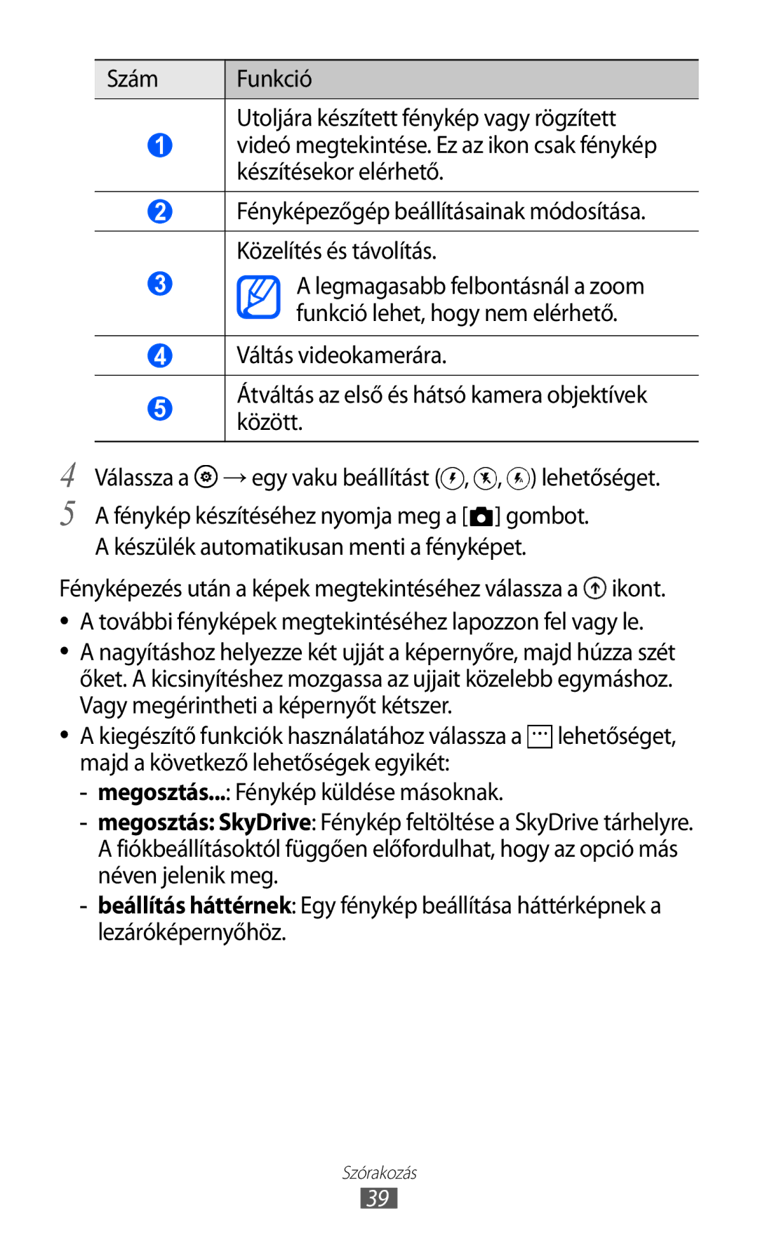 Samsung GT-I8350HKAPAN, GT-I8350HKAATO, GT-I8350HKAOMN, GT-I8350HKAITV, GT-I8350HKAPLS, GT-I8350HKAXEH manual Szórakozás 