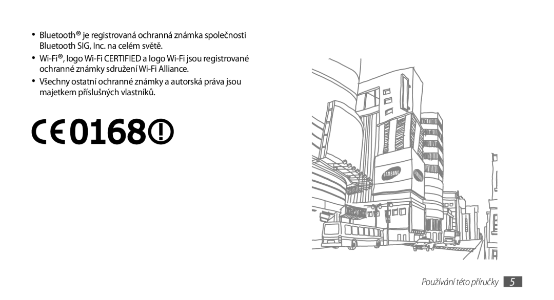 Samsung GT-I8700YKAO2C, GT-I8700YKAORS, GT-I8700YKATMZ, GT-I8700YKAMOB manual Používání této příručky 