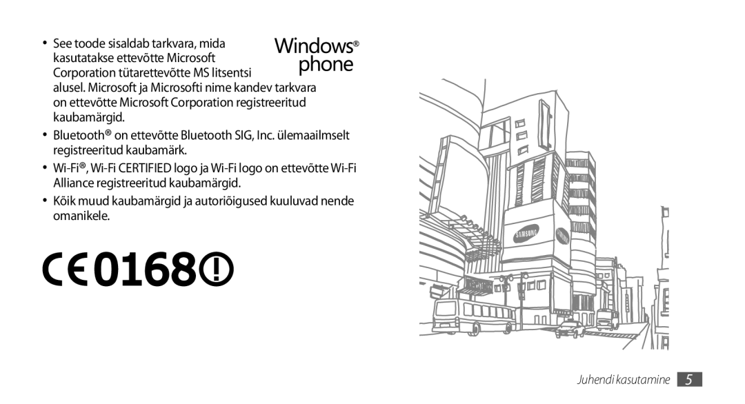 Samsung GT-I8700YKBSEB manual Juhendi kasutamine 